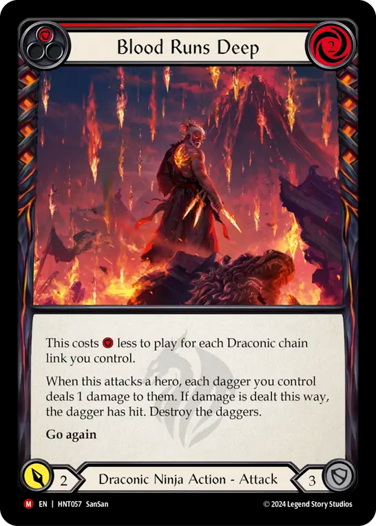 [Draconic Ninja]血脈の深化/Blood Runs Deep [HNT][Rainbow Foil]