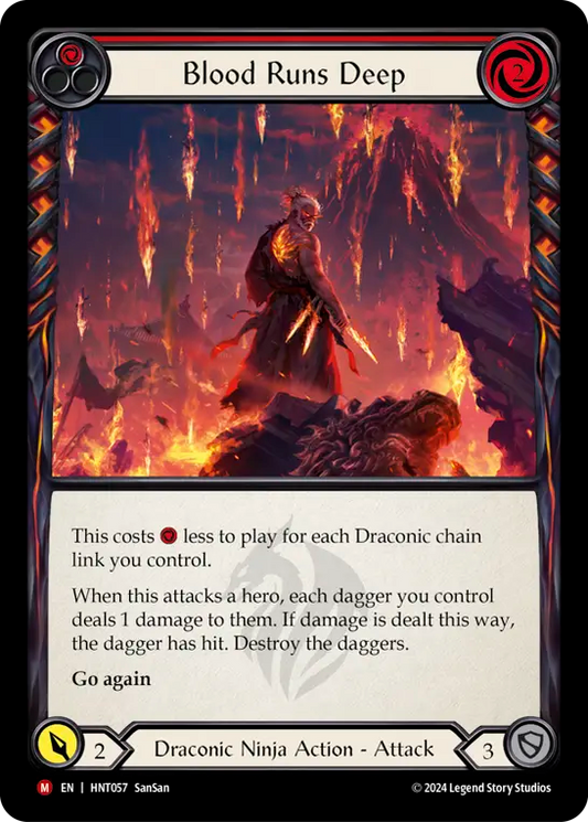 [Draconic Ninja]血脈の深化/Blood Runs Deep [HNT][Rainbow Foil]