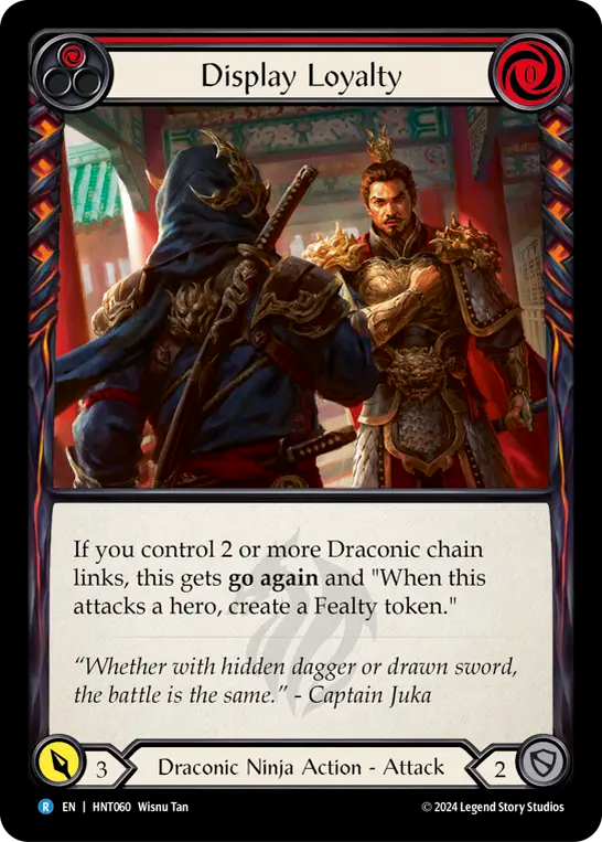 [Draconic Ninja]忠誠の顕示/Display Loyalty [HNT]