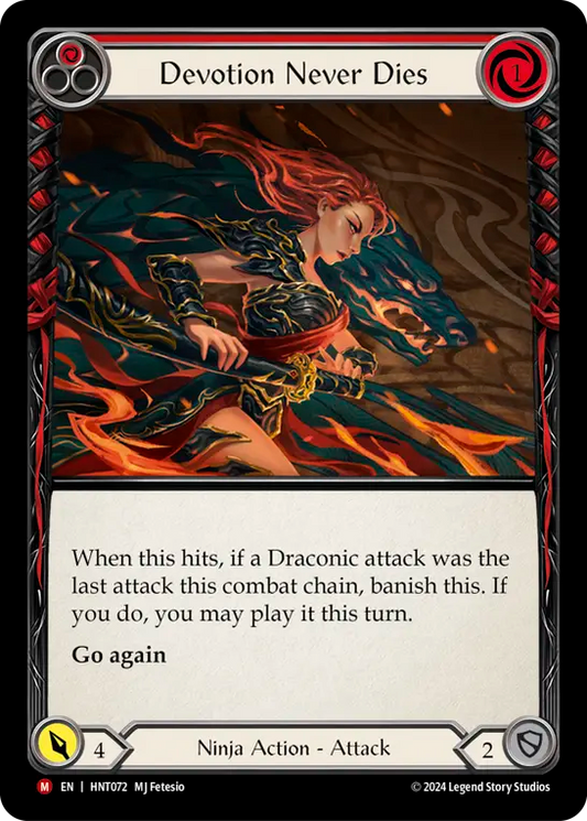 [Ninja]不滅の献身/Devotion Never Dies [HNT][Rainbow Foil]
