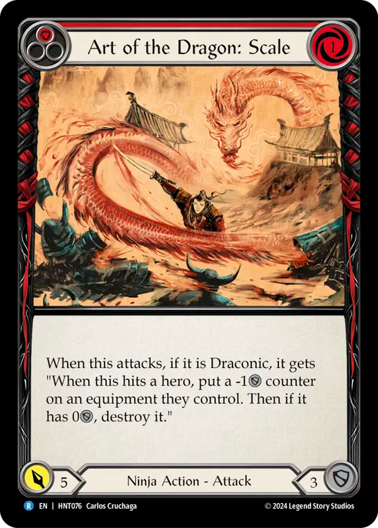 [Ninja]竜の技：鱗/Art of the Dragon: Scale [HNT]
