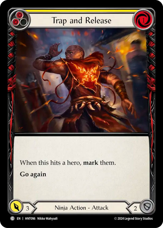 [Ninja]捕獲と解放/Trap and Release [黄][HNT][Rainbow Foil]