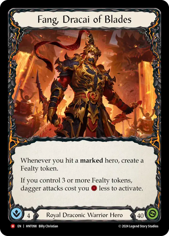 [Royal Draconic Warrior]双刃のドラカイ、ファング/Fang, Dracai of Blades [HNT]