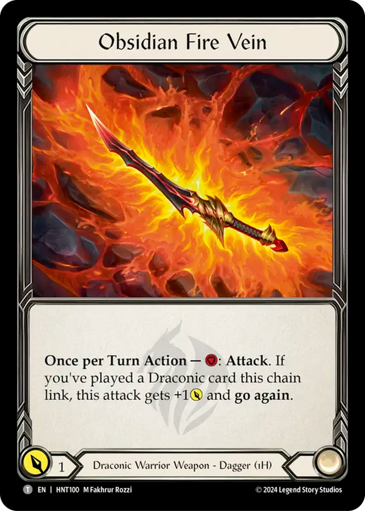 [Draconic Warrior]黒曜の炎脈/Obsidian Fire Vein [HNT]
