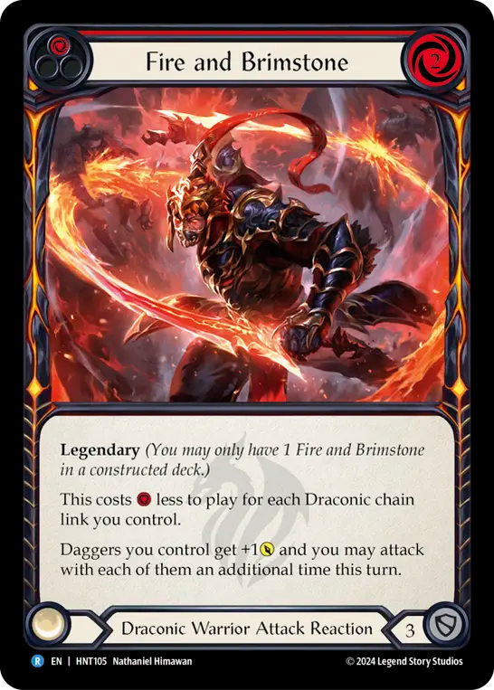 [Draconic Warrior]火と硫黄/Fire and Brimstone [HNT]