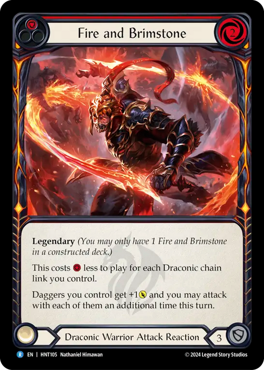 [Draconic Warrior]火と硫黄/Fire and Brimstone [HNT]
