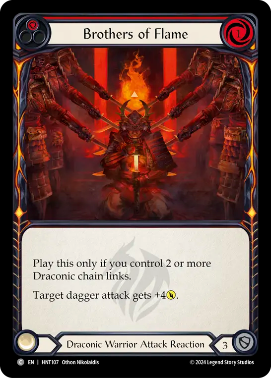 [Draconic Warrior]猛火の戦友/Brothers of Flame [HNT]