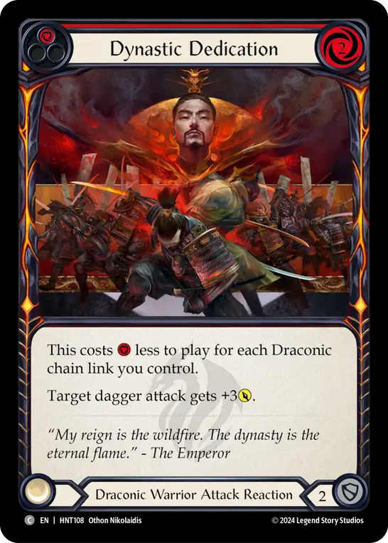 [Draconic Warrior]王朝への奉献/Dynastic Dedication [HNT]