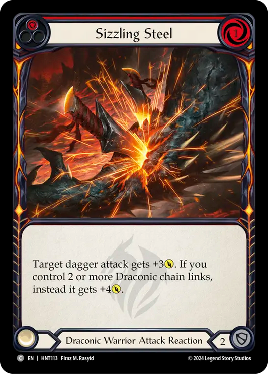 [Draconic Warrior]弾ける鋼/Sizzling Steel [HNT]