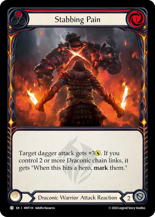 [Draconic Warrior]刺痛/Stabbing Pain [HNT][Rainbow Foil]