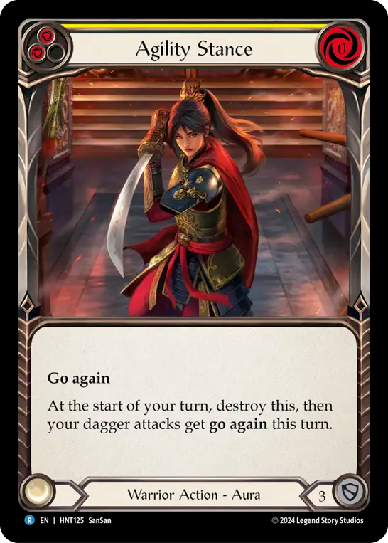 [Warrior]敏捷の構え/Agility Stance [HNT]