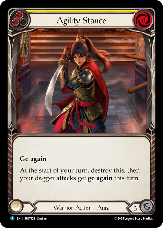 [Warrior]敏捷の構え/Agility Stance [HNT][Rainbow Foil]