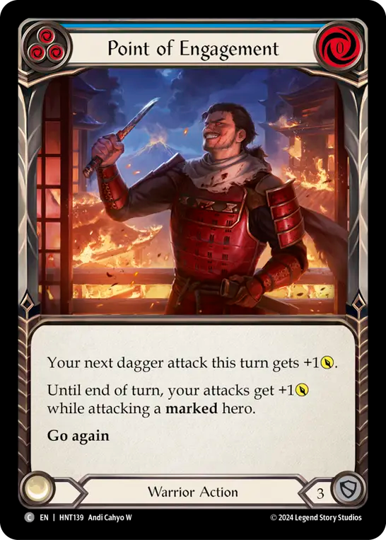 [Warrior]交戦地点/Point of Engagement [青][HNT]