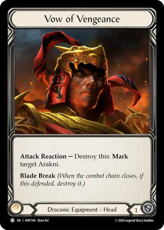 [Draconic]復讐の契り/Vow of Vengeance [HNT][Cold Foil]