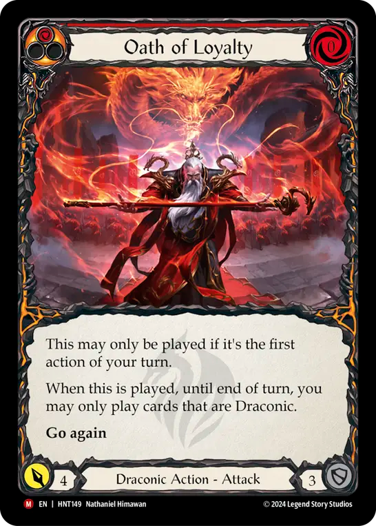 [Draconic]忠誠の誓い/Oath of Loyalty [HNT]