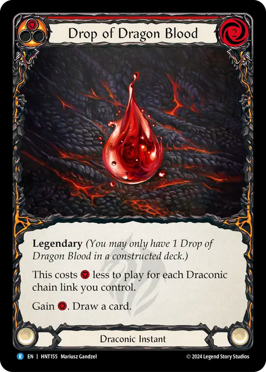 [Draconic]竜血の雫/Drop of Dragon Blood [HNT][Rainbow Foil]