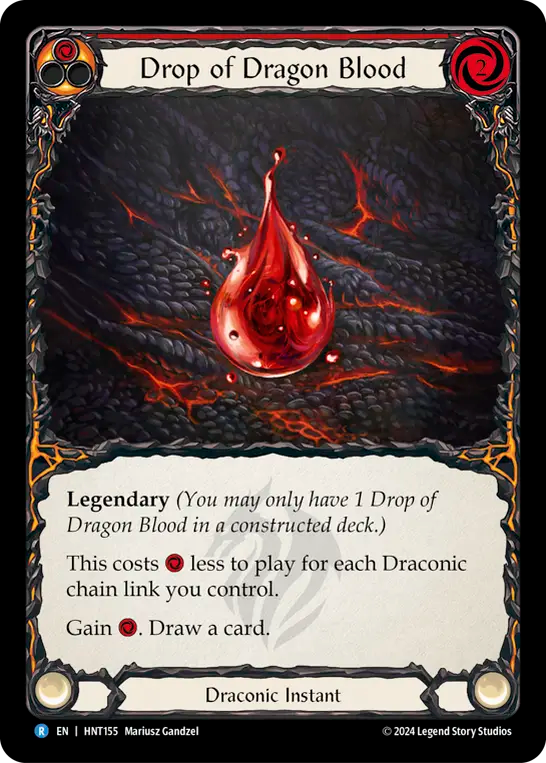 [Draconic]竜血の雫/Drop of Dragon Blood [HNT]