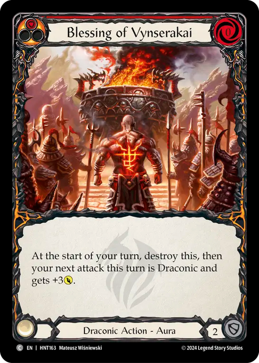 [Draconic]ヴィンセラカイの祝福/Blessing of Vynserakai [HNT][Rainbow Foil]