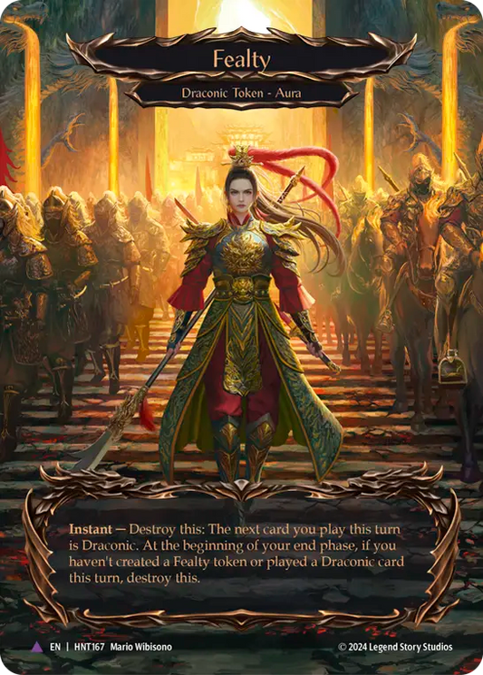 [Draconic]忠義/Fealty [HNT][Cold Foil][Marvel]