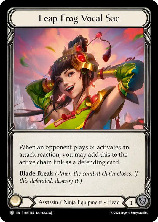 [Assassin/Ninja]跳蛙の鳴き袋/Leap Frog Vocal Sac [HNT][Cold Foil]