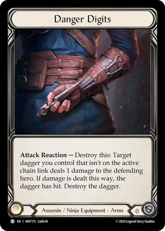 [Assassin/Ninja]物騒な手指/Danger Digits [HNT][Cold Foil]