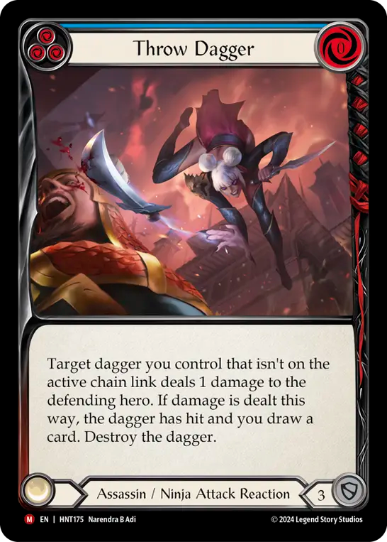 [Assassin/Ninja]短剣投げ/Throw Dagger [HNT][Rainbow Foil]