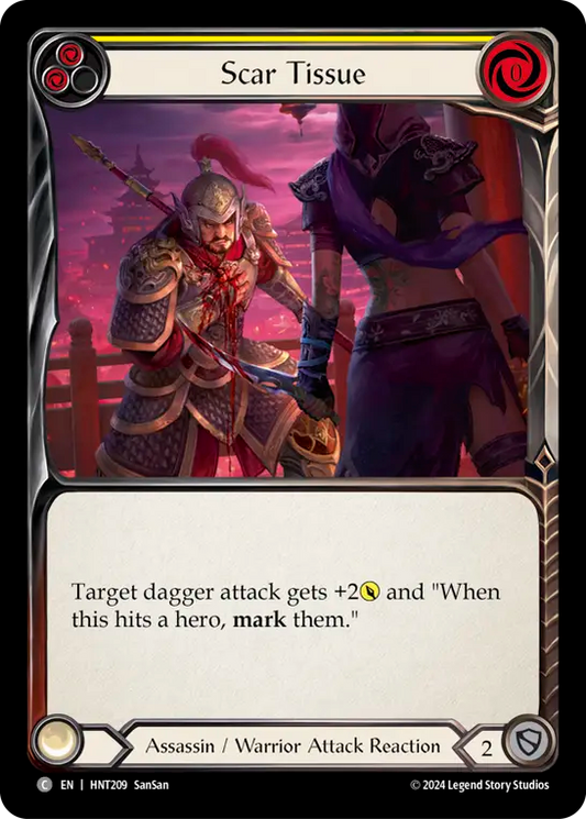 [Assassin/Warrior]瘢痕/Scar Tissue [黄][HNT][Rainbow Foil]