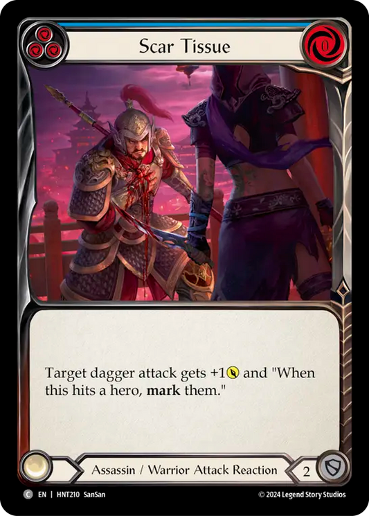 [Assassin/Warrior]瘢痕/Scar Tissue [青][HNT][Rainbow Foil]