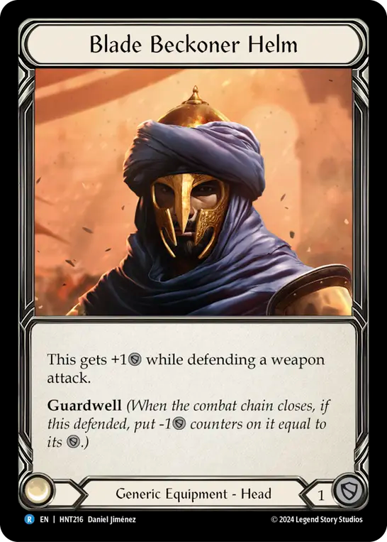 [Generic]刃招きのヘルム/Blade Beckoner Helm [HNT][Cold Foil]