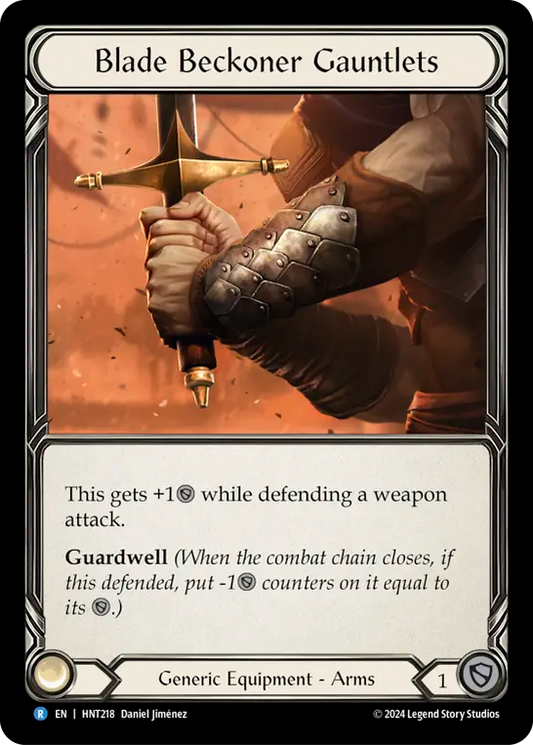 [Generic]刃招きのガントレット/Blade Beckoner Gauntlets [HNT][Cold Foil]
