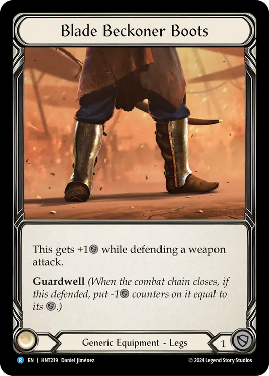 [Generic]刃招きのブーツ/Blade Beckoner Boots [HNT][Cold Foil]