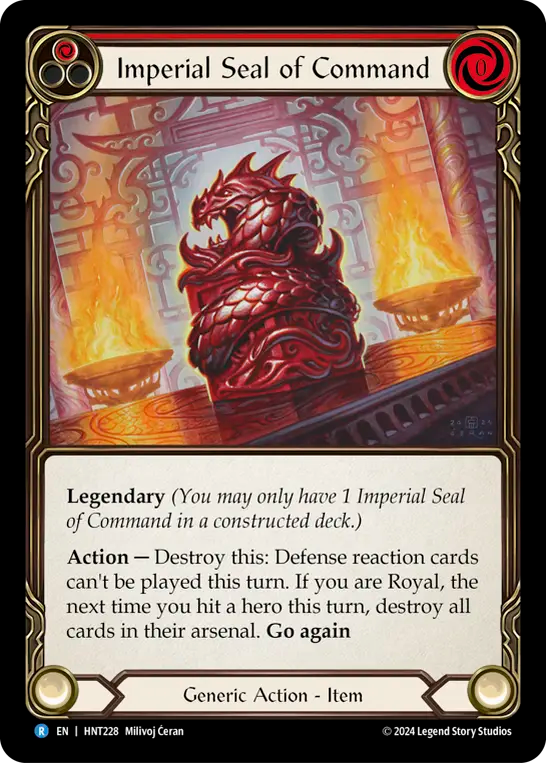 [Generic]玉璽の命令/Imperial Seal of Command [HNT][Rainbow Foil]