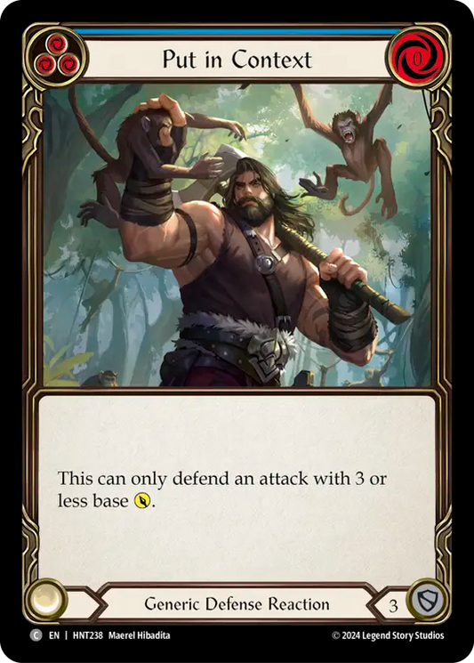 [Generic]摂理の認知/Put in Context [HNT][Rainbow Foil]