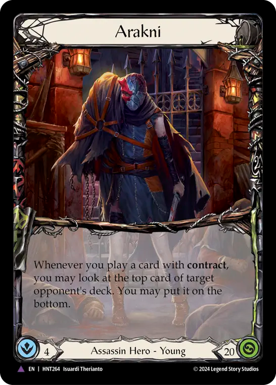 [Assassin]アラクニ/Arakni [HNT][Cold Foil][Marvel]