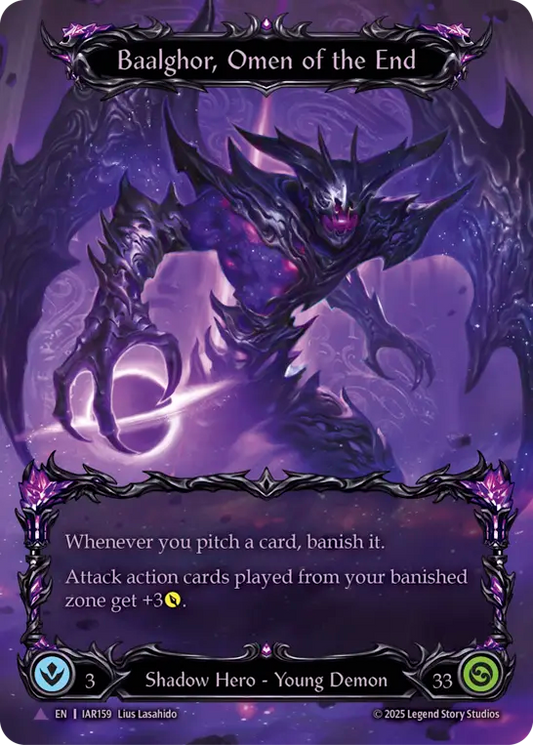 [Shadow Hero]凶兆の終焉、バルゴール/Baalghor, Omen of the End [OMN][Cold Foil][Marvel]