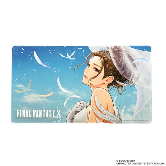 【予約商品】【早期割引 5/20まで】プレイマット　ファイナルファンタジーX　ユウナ Wedding Dress　箔押しVer.