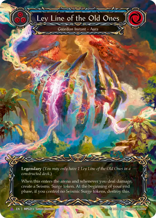 [Guardian]古きものの力線/Ley Line of the Old Ones [MPG][Cold Foil][Marvel]