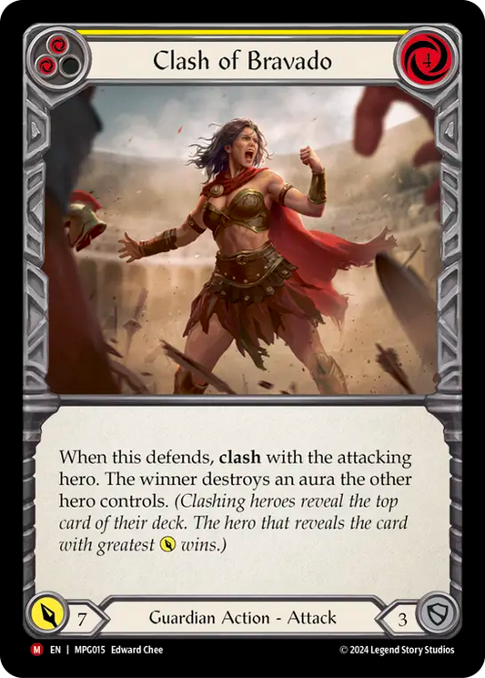 [Guardian]虚勢の激突/Clash of Bravado [MPG][Rainbow Foil]