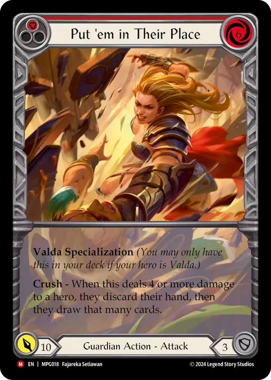 [Guardian]分不相応/Put 'Em In Their Place [MPG][Rainbow Foil][Extended Art]