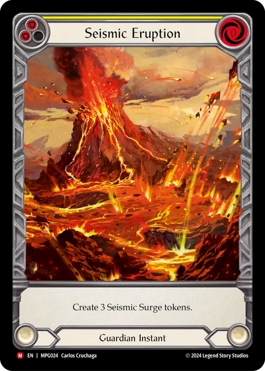 [Guardian]地殻の噴火/Seismic Eruption [MPG][Rainbow Foil][Extended Art]