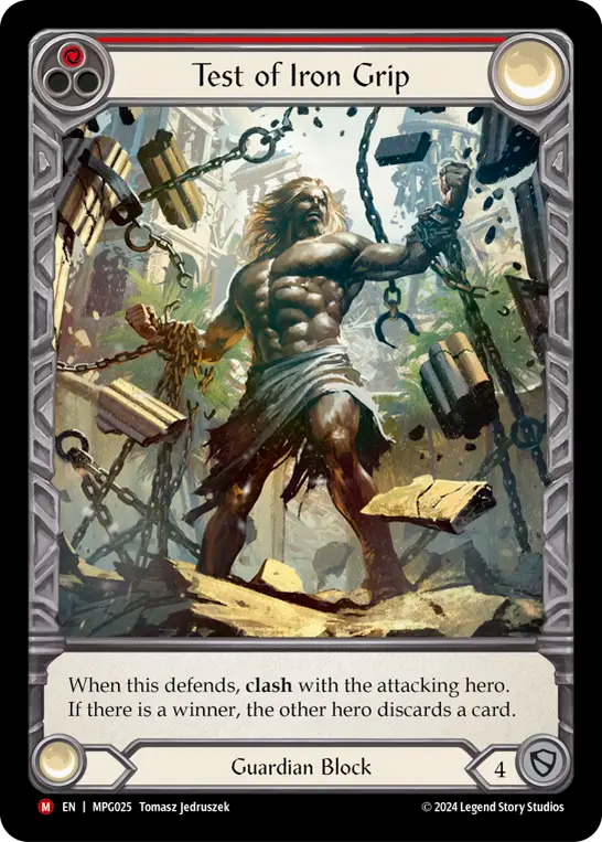 [Guardian]鉄拳の試練/Test of Iron Grip [MPG][Rainbow Foil][Extended Art]
