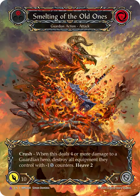 [Guardian]古きものへの精製/Smelting of the Old Ones [MPG][Cold Foil][Marvel]