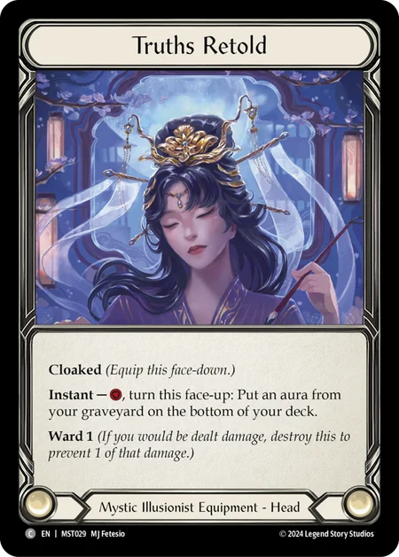 [Mystic Illusionist]再話の真実/Truths Retold [MST][Cold Foil]