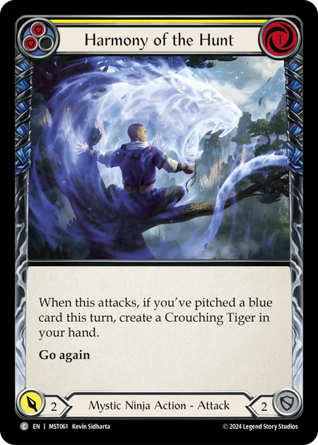[Mystic Ninja]狩りの調和/Harmony of the Hunt [黄][MST][Rainbow Foil]