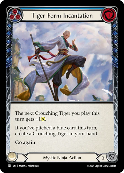 [Mystic Ninja]虎変化の術/Tiger Form Incantation [青][MST]