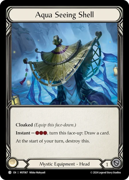 [Mystic]水見の殻/Aqua Seeing Shell [MST][Cold Foil]