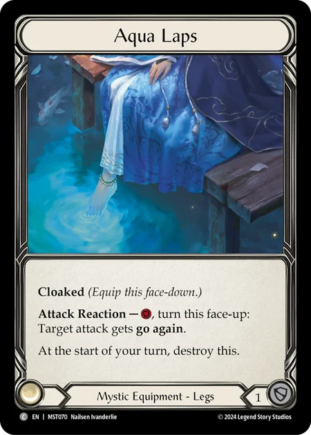 [Mystic]水の覆い/Aqua Laps [MST][Cold Foil]
