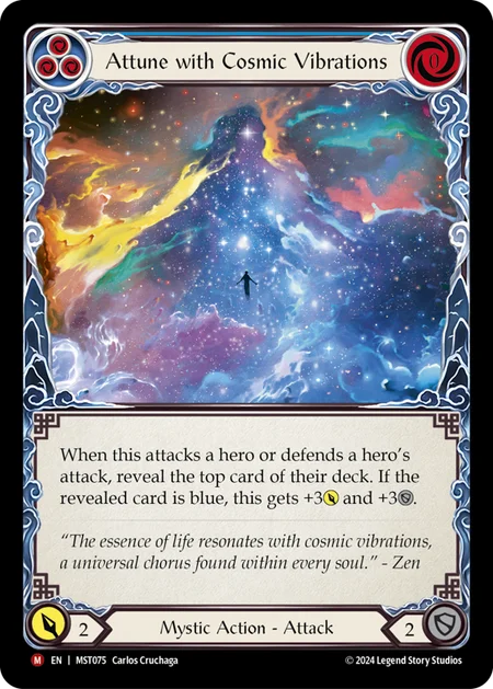 [Mystic]宇宙の波動との調律/Attune with Cosmic Vibrations [MST][Rainbow Foil]