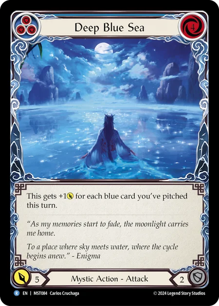 [Mystic]深く青い海/Deep Blue Sea [MST][Rainbow Foil]