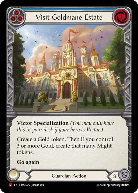 [Guardian]ゴールドメインの地所の訪問/Visit Goldmane Estate [MST][Expansion Slot][Rainbow Foil]